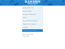 Tablet Screenshot of alanburrow.com.au